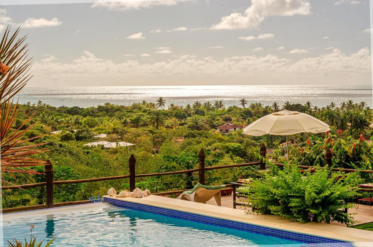 Pousada Mar A Vista Trancoso Exterior foto
